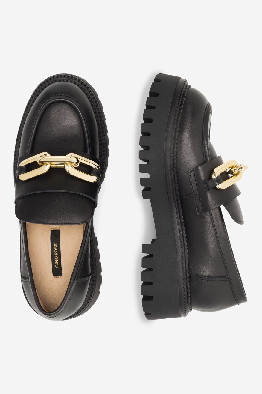 
                Gino Rossi - Loafersy skórzane - 5905588093633