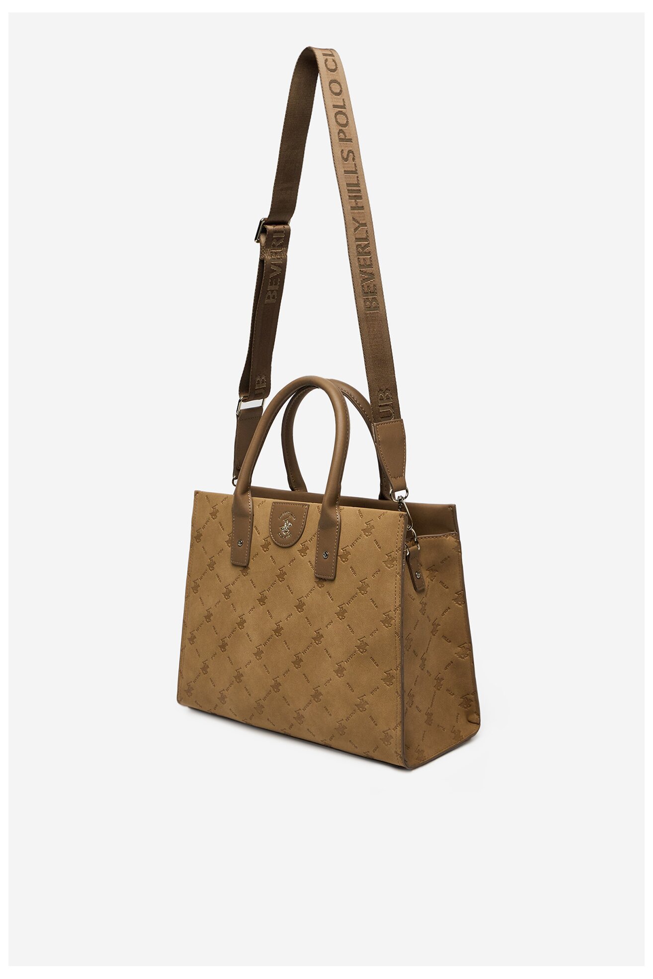 Дамска чанта Beverly Hills Polo Club BHPC-L-002-07 КАМЕЛ