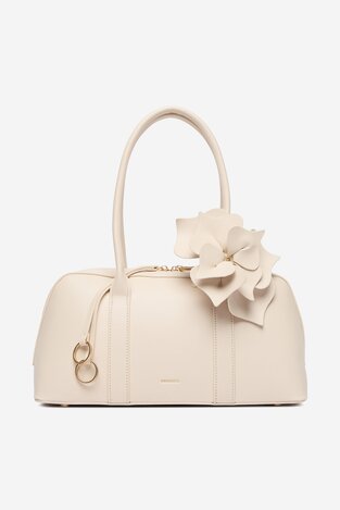 Сумка З Ремінцем Gino Rossi C-LDA8017A ІВОРИ