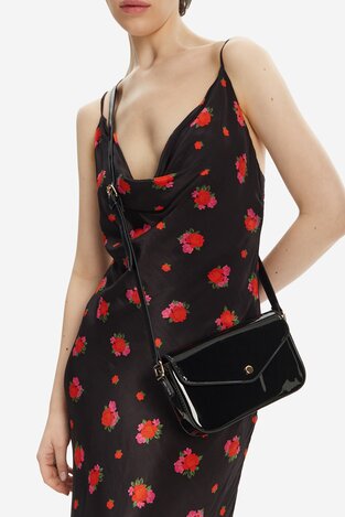 Сумка З Ремінцем DeeZee SMT4496-D ЧОРНИЙ МАРМУРОВИЙ