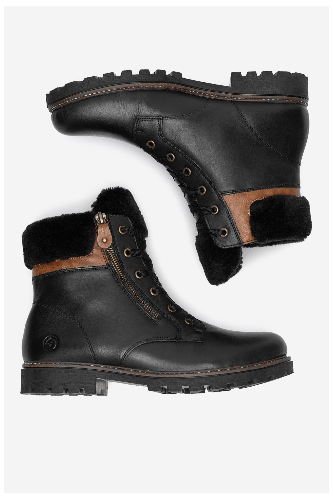 Trzewiki Remonte D8463-01 Czarny