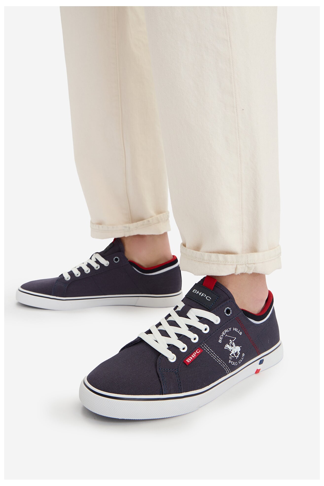 Trampki Beverly Hills Polo Club CEO- JULIO-01 VSS Granatowy