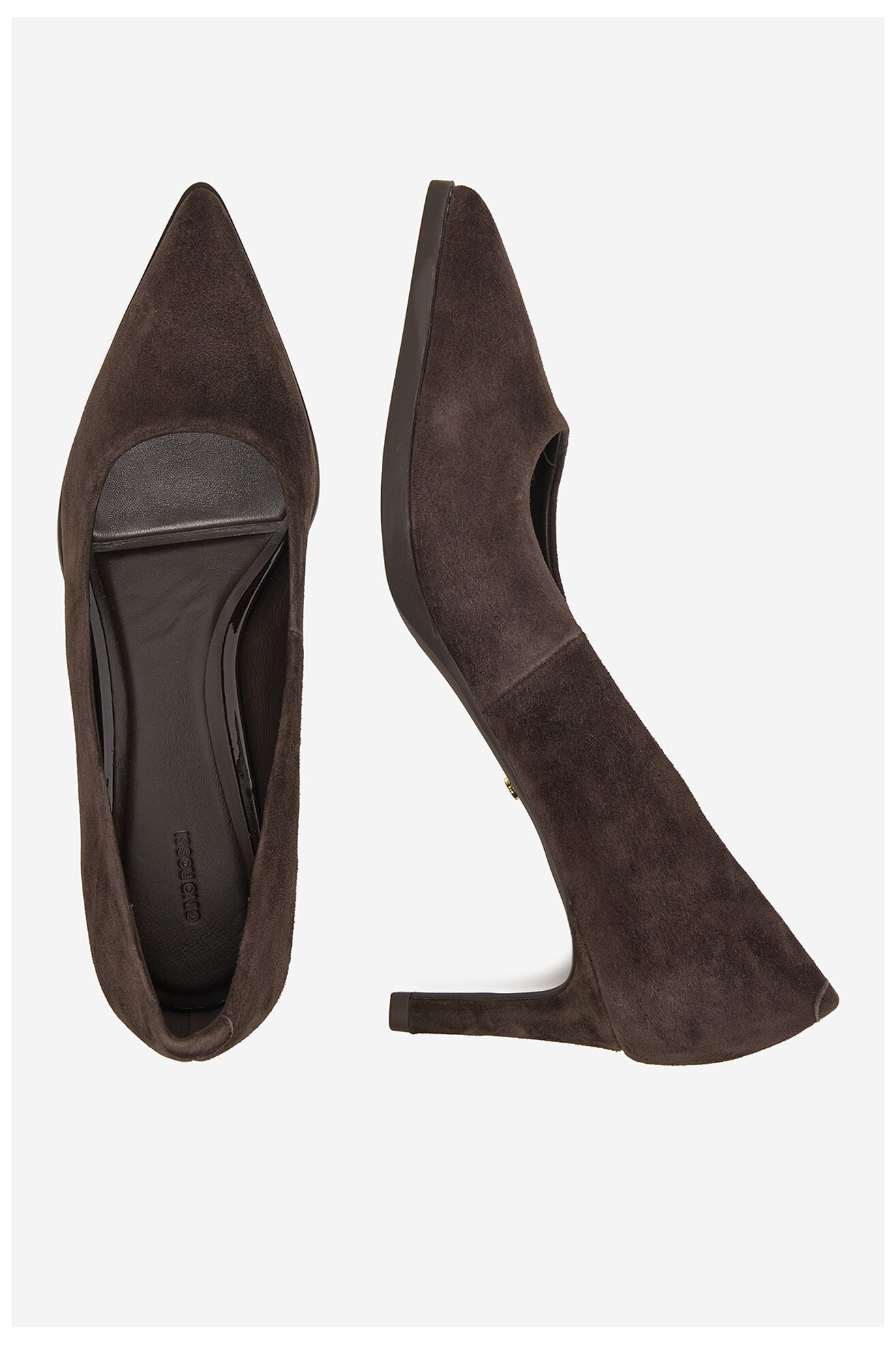 Körömcipő Gino Rossi EO-INTI-2635-1 SÖTÉTBARNA