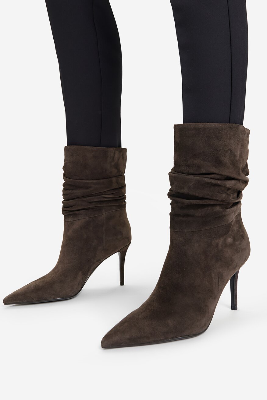 Gino Rossi - Botki zamszowe - 5906751322444