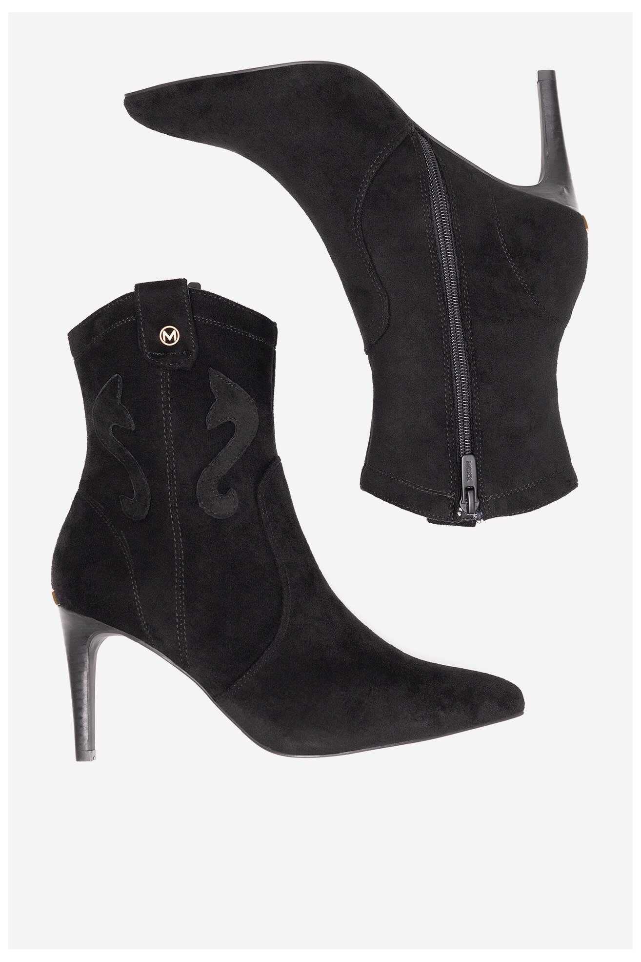 Botki Mexx MI001714243W Czarny