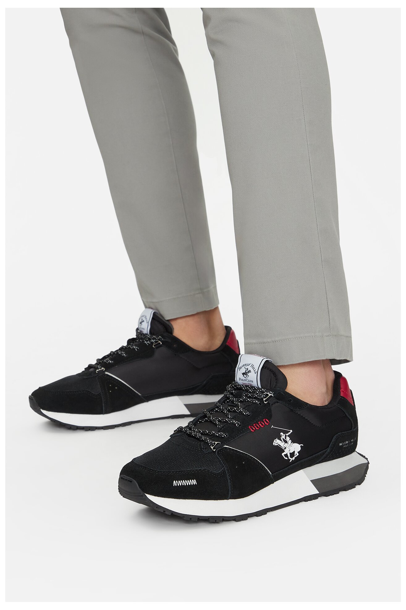 Tornacipő Beverly Hills Polo Club CRUZ MIX FEKETE