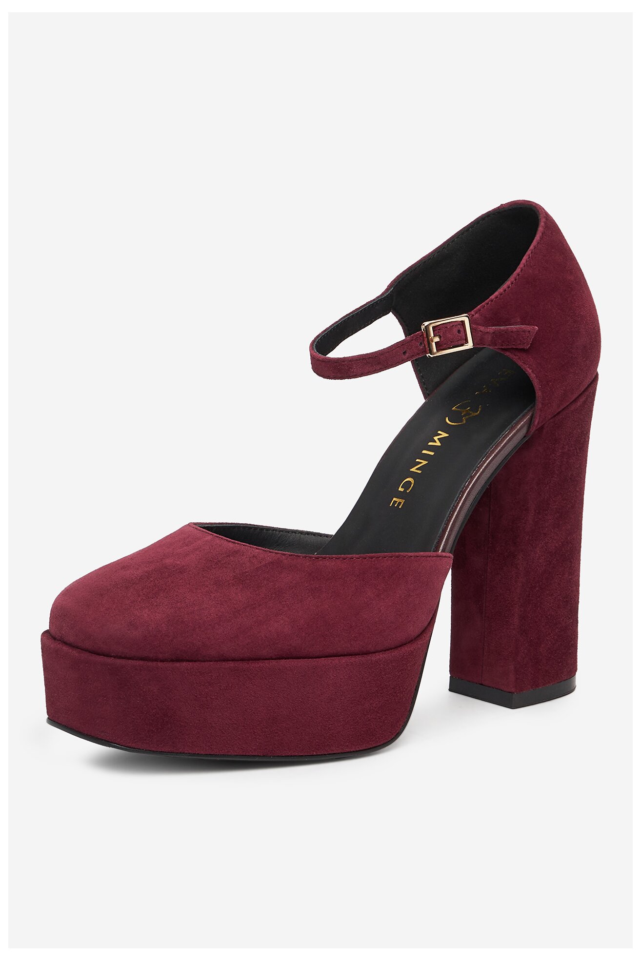 Lodičky EVA MINGE EO-NIKI-E340-70H BORDÓ