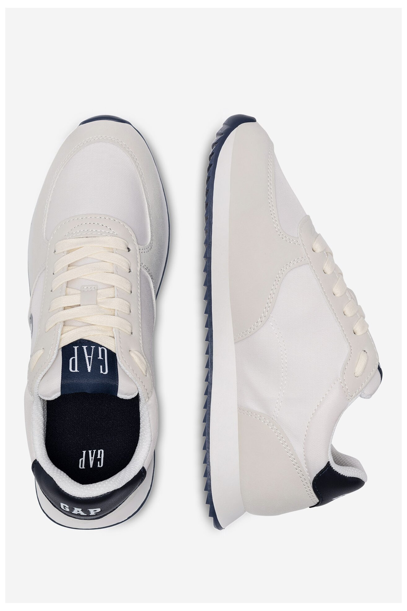 Obuwie sportowe GAP NASHVILLE GCQ001F5TWWHITGP Biały