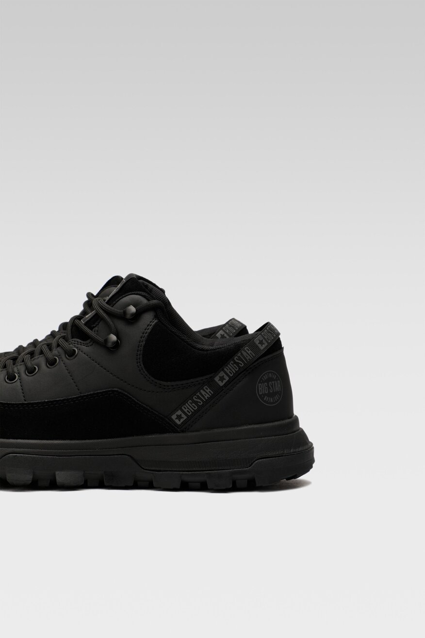 
                Big Star - Skórzane półbuty czarne - 5904248991012