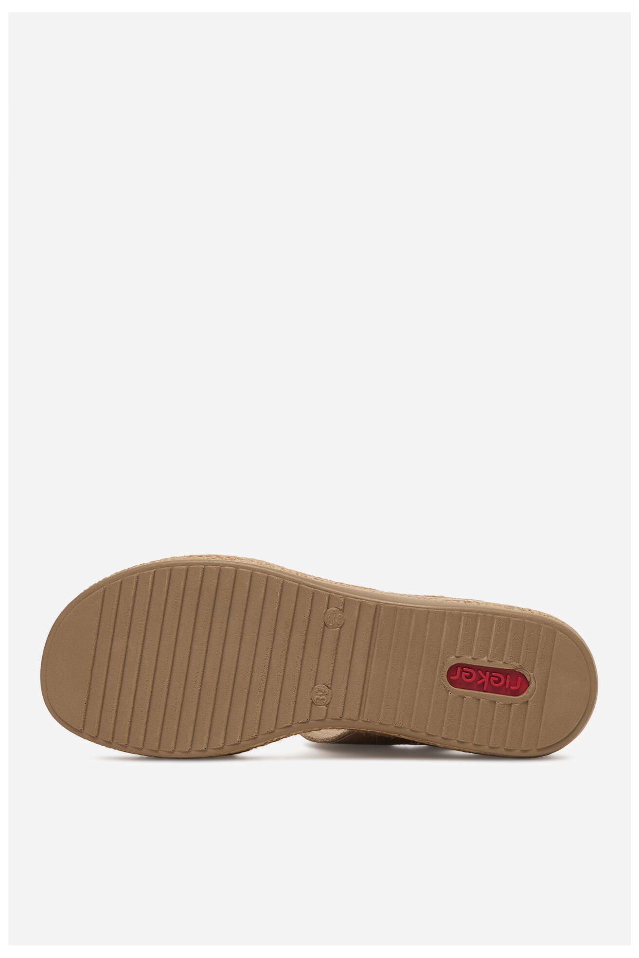 Sandały Rieker CEO-V0951-90 Złoty