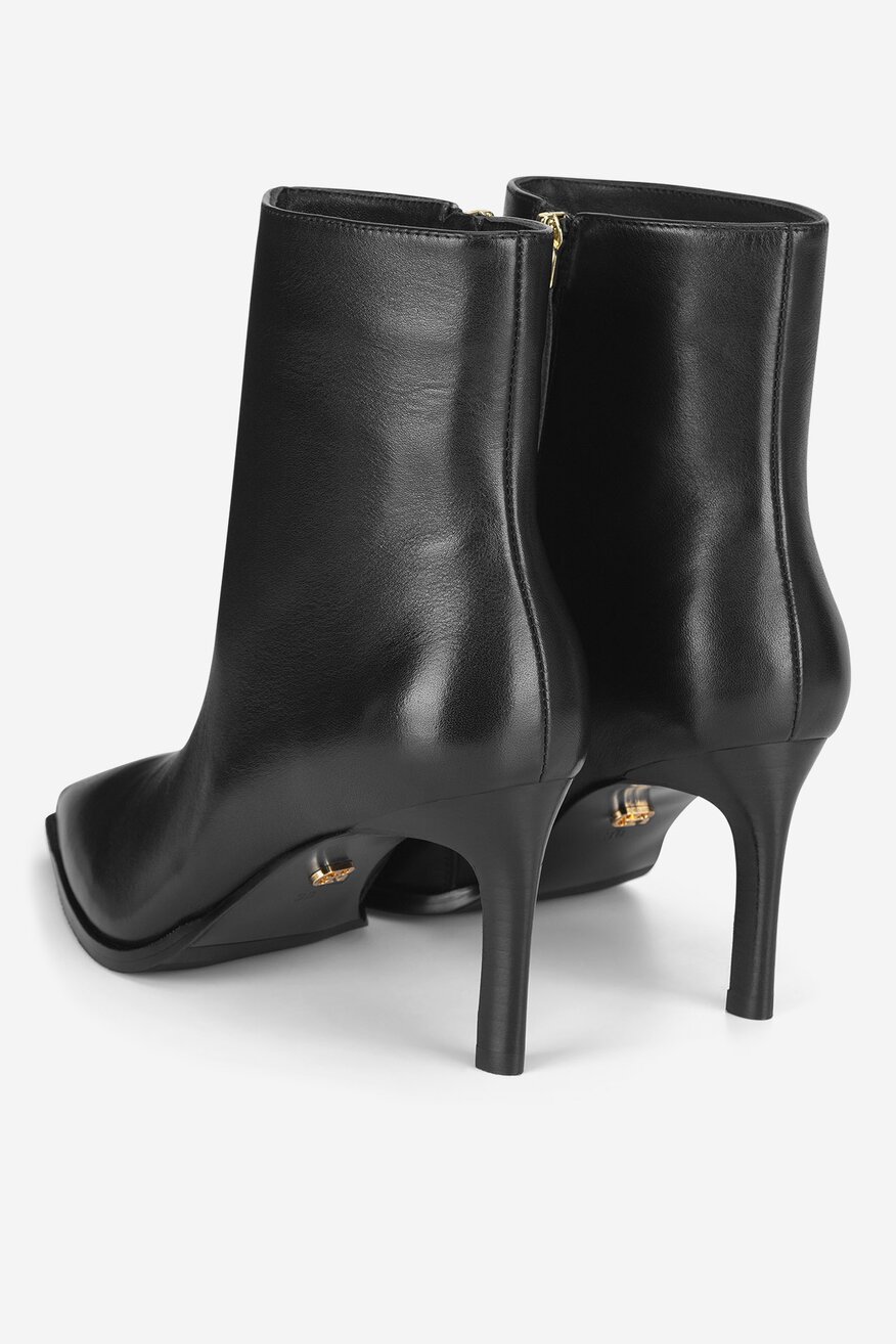 Gino Rossi - Botki skórzane na szpilce - 5905588985075