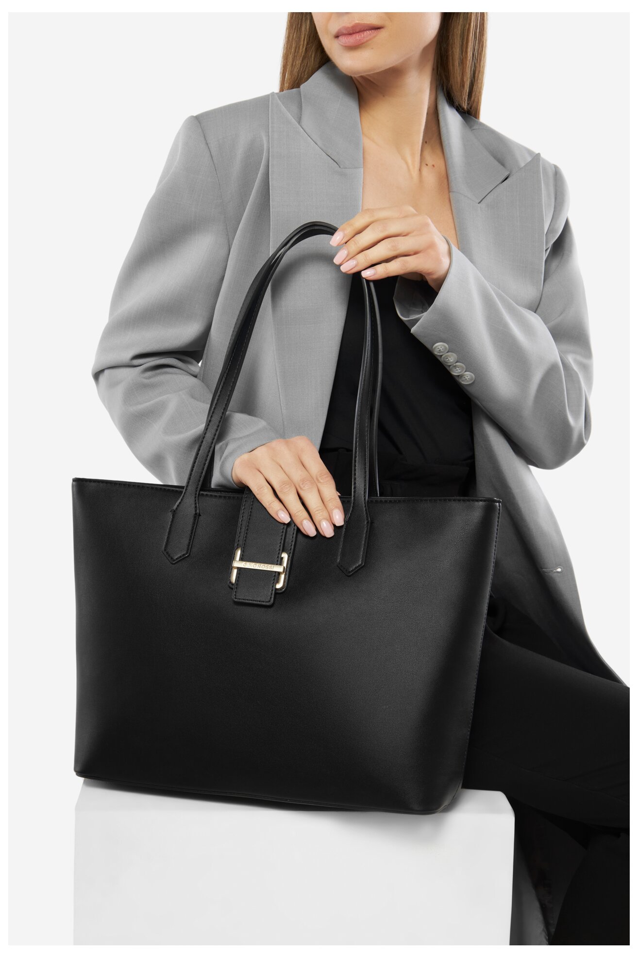 Kézitáska Gino Rossi 1-1 FEKETE