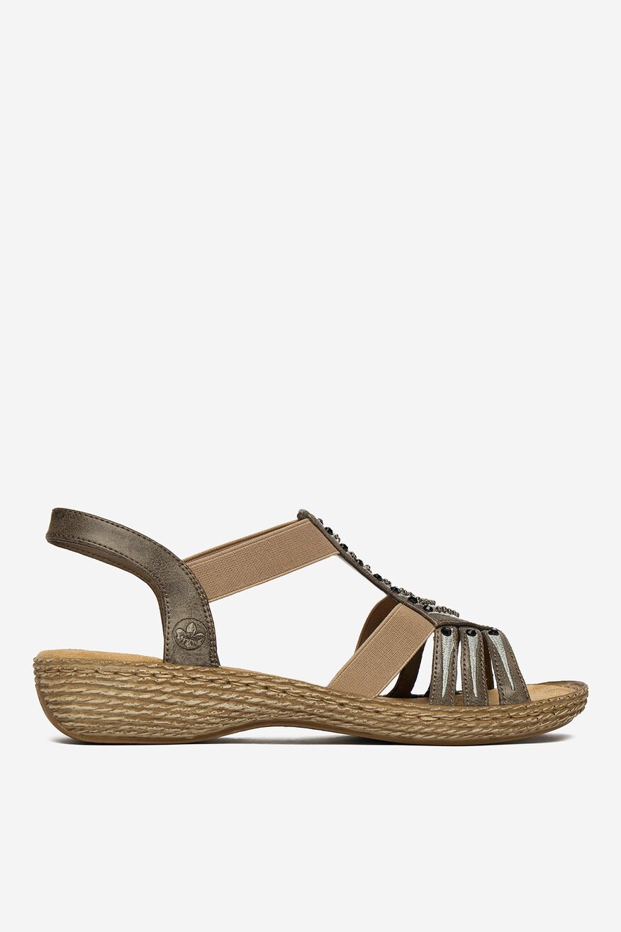 
                Сандали Rieker ТЪМНОСИВ - 5906751826614