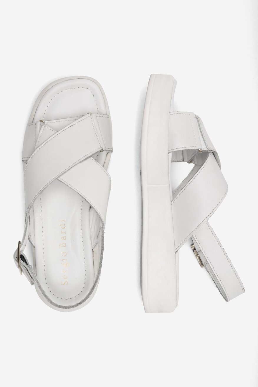 Сандали Sergio Bardi БЯЛ - 5904862859620