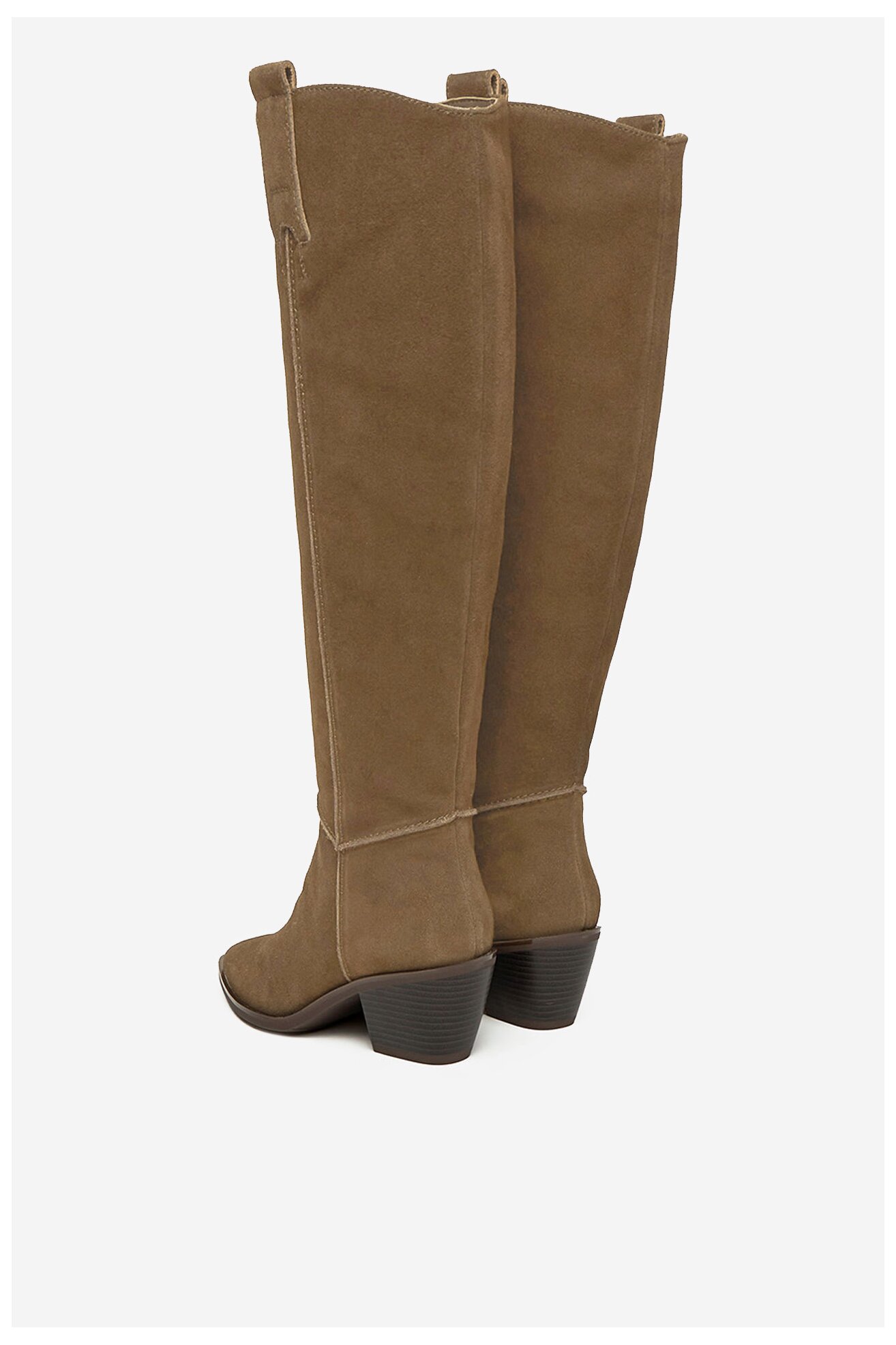 Kozaki Badura C-ANIYA-DX01381 Beżowy ciemny