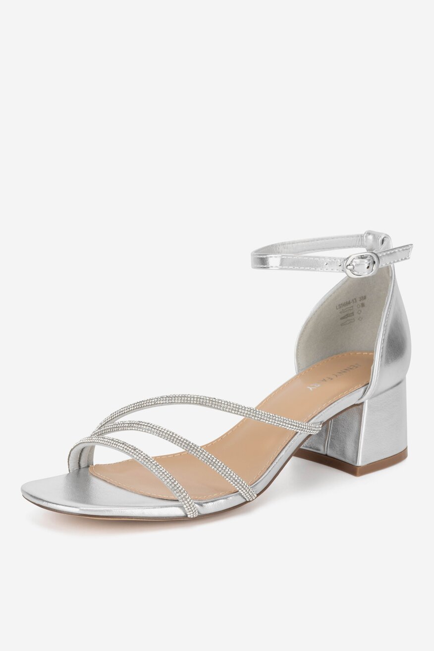 
                Sandale Jenny Fairy SREBRNA - 5905588538080