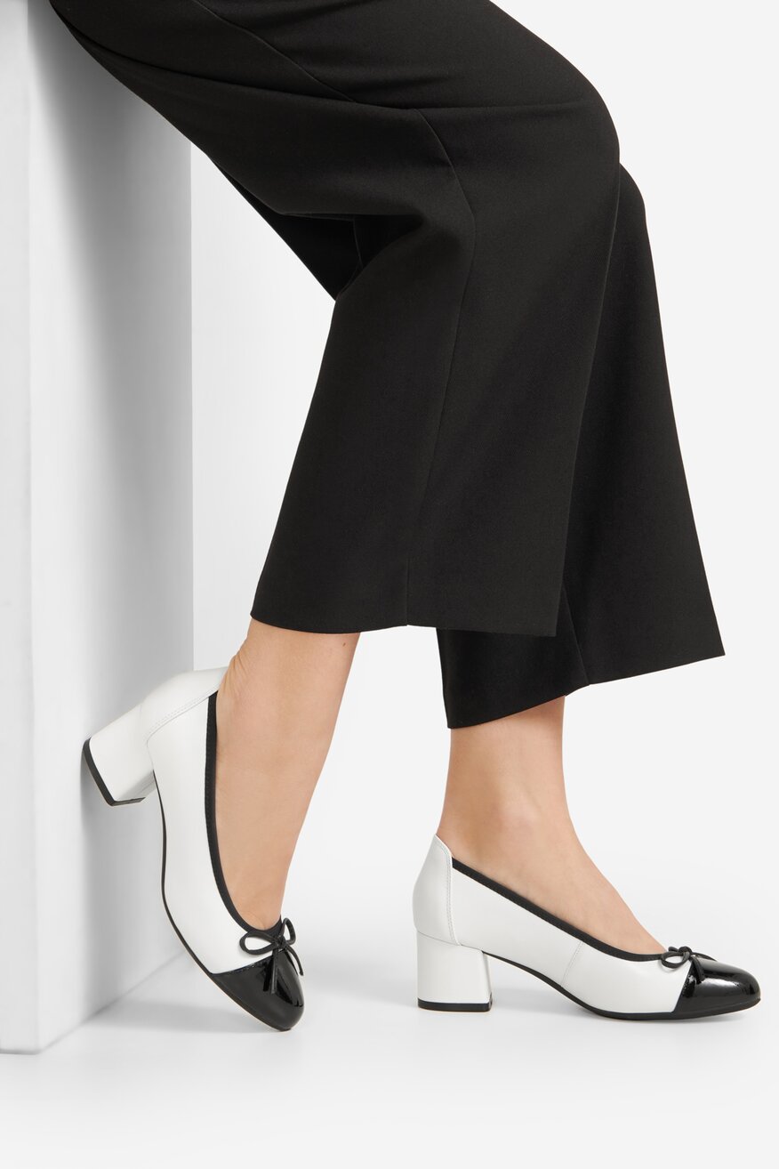 Pantofi cu toc Lasocki ALB - 5903698116747
