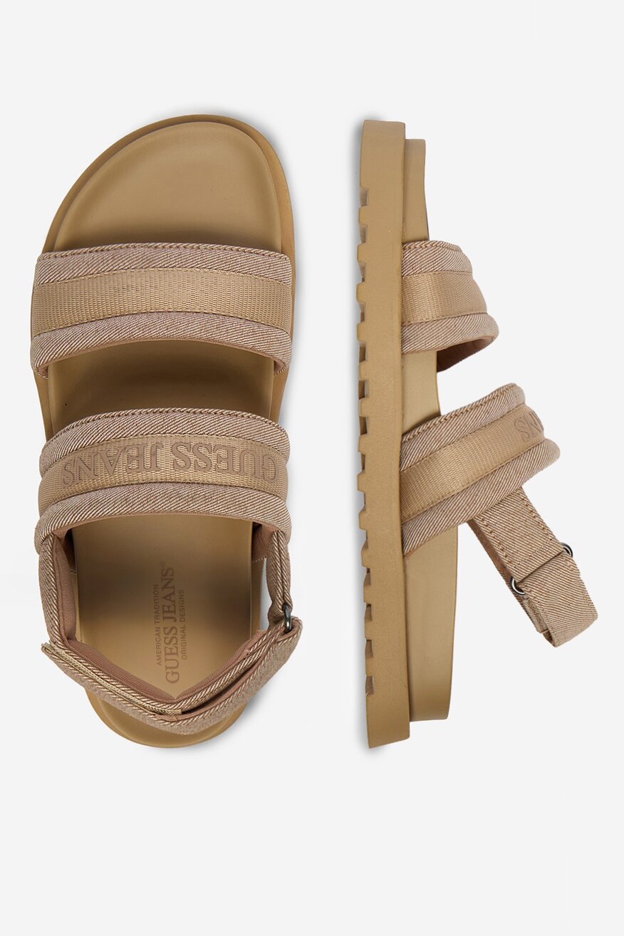 
                Сандалі GUESS JEANS БЕЖЕВИЙ - 5907964035220