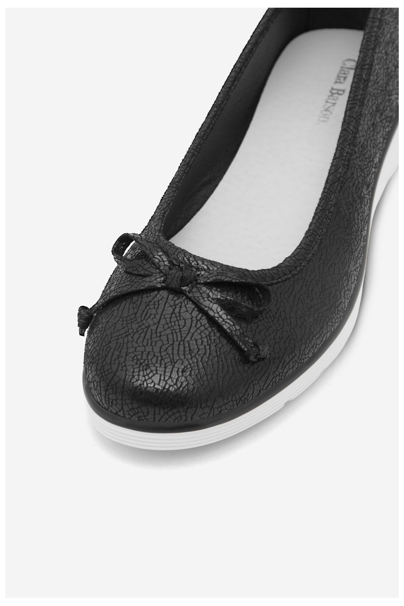 Baleriny Clara Barson WYL3650-3 Czarny