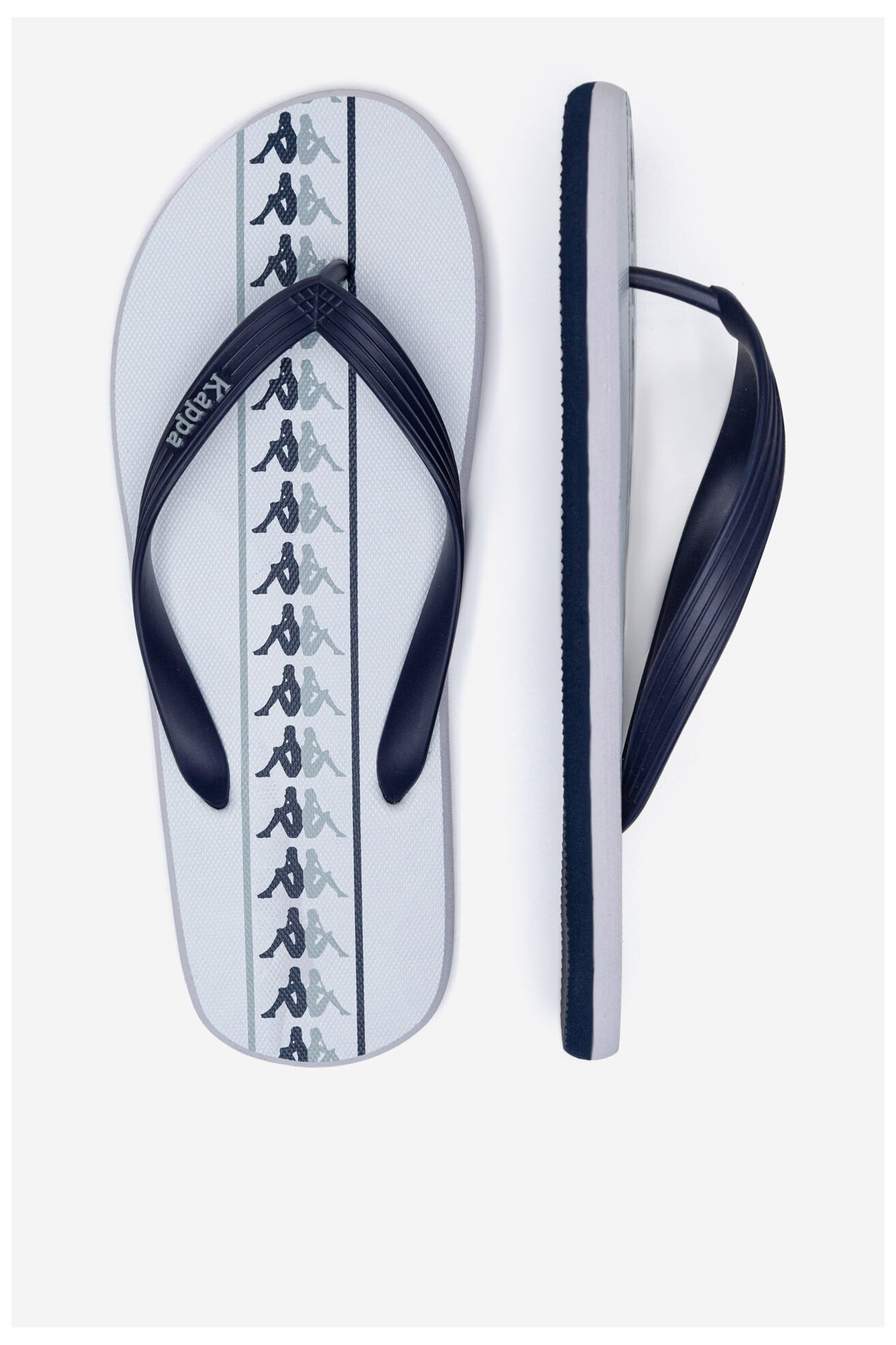 Джапанка за басейн Kappa 371G1LW White - Blue Marine - Grey Lt Lead МИКС