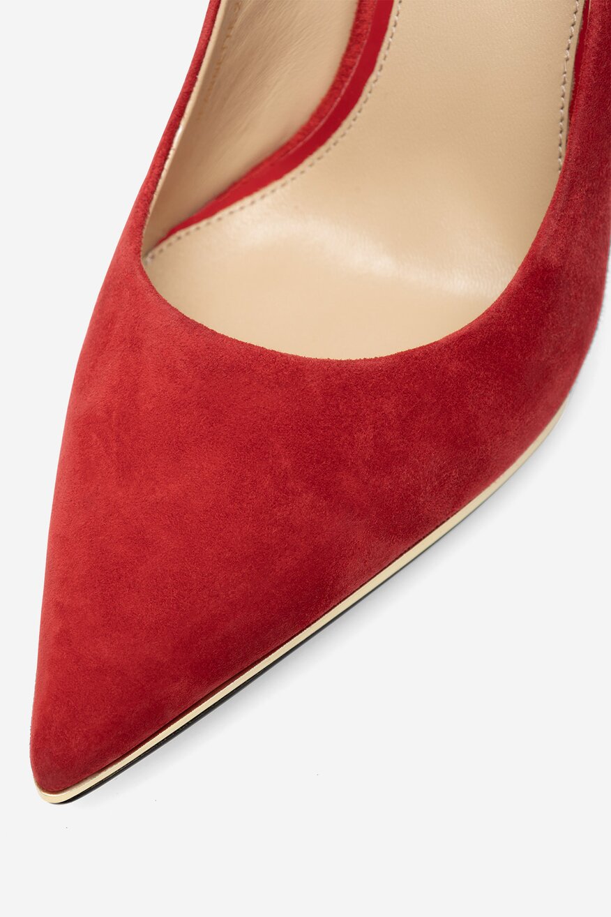 
                EVA MINGE - Szpilki zamszowe - 5905588372608