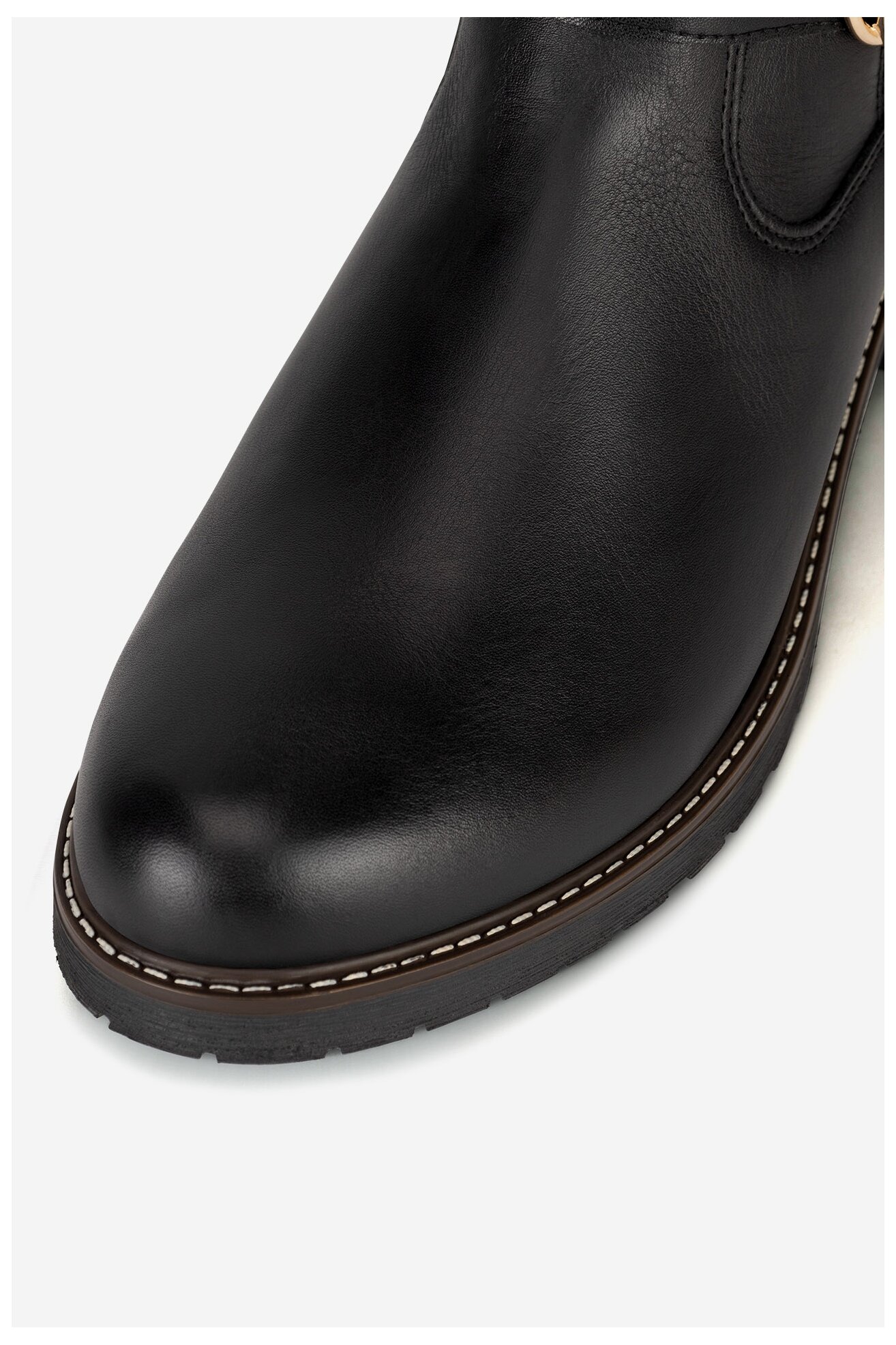 Kozaki Remonte D1A73-01 Czarny