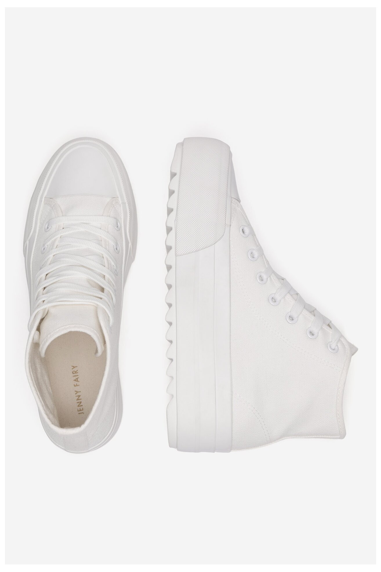 Vászoncipő Jenny Fairy WFA2939-1 FEHÉR