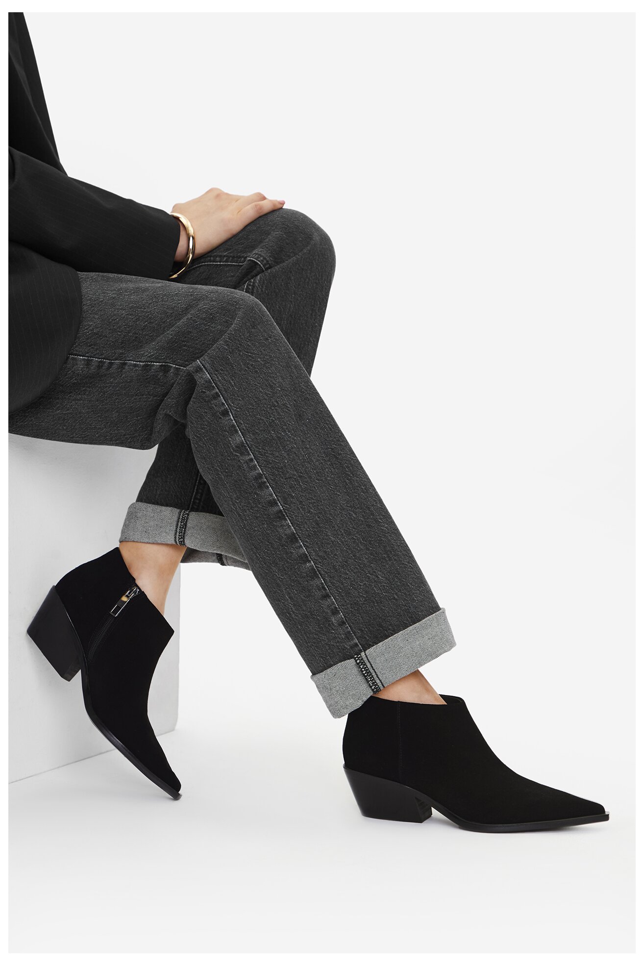 Botki Gino Rossi EO-VITA-1772 Czarny