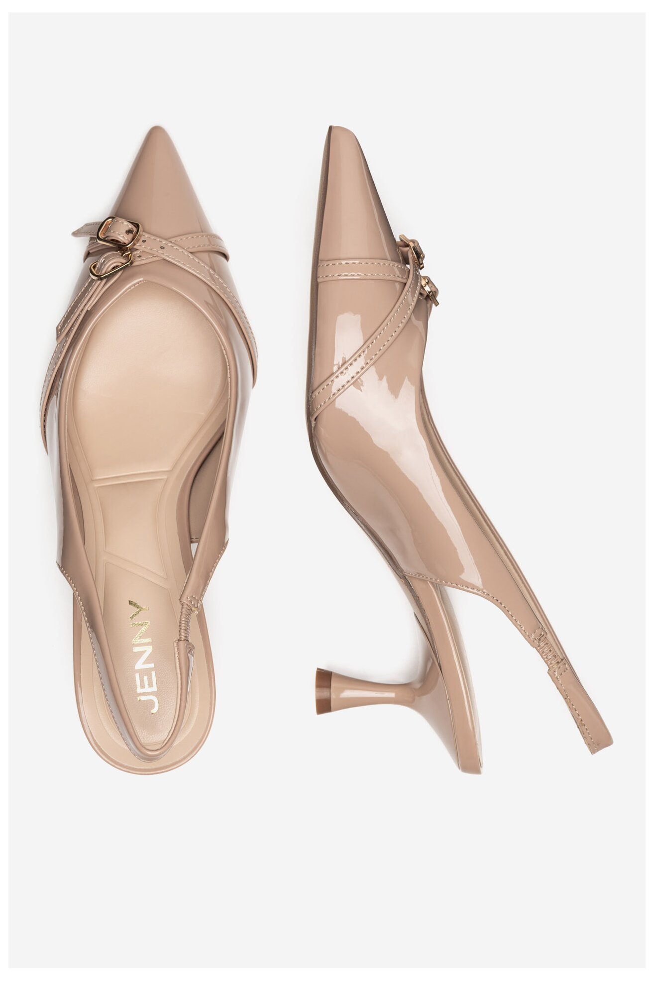 Czółenka Jenny LH24013-2 Beżowy