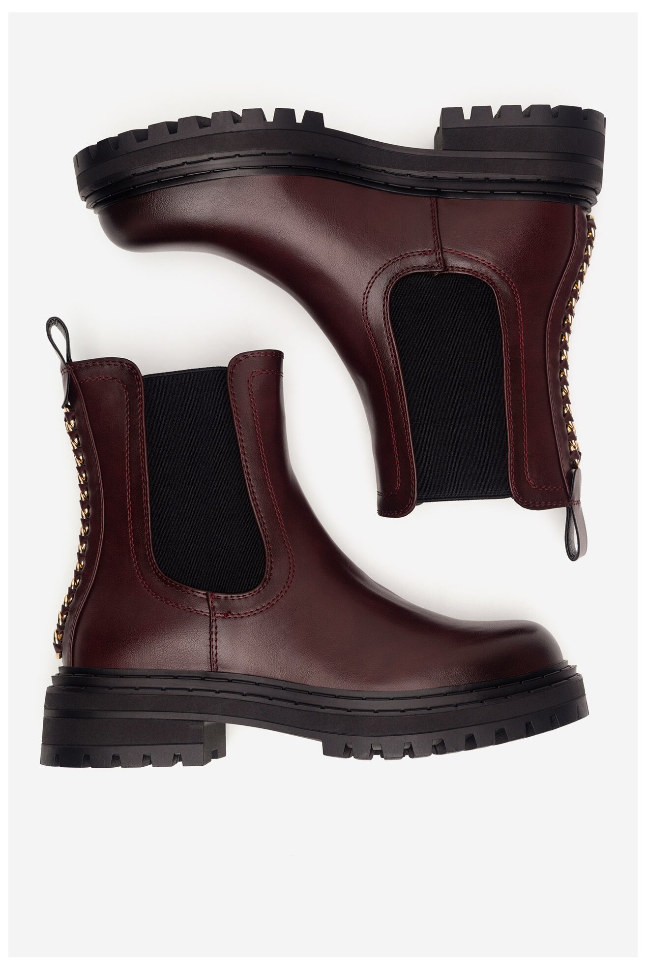 Botki Jenny Fairy HY60208-1 Bordowy