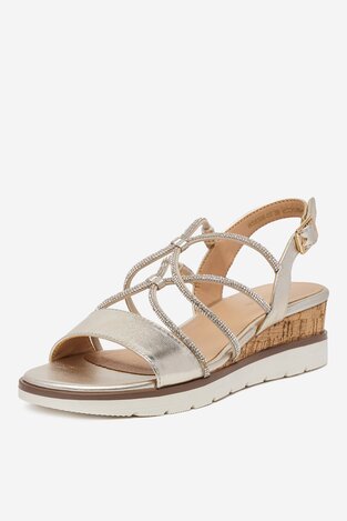 Сандалі Clara Barson WS6306-02 ЗОЛОТИЙ