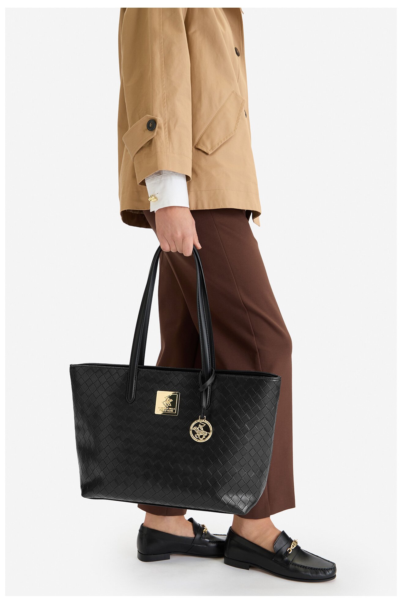 Torebka Beverly Hills Polo Club CEO-BHPC-L-008-09 Czarny