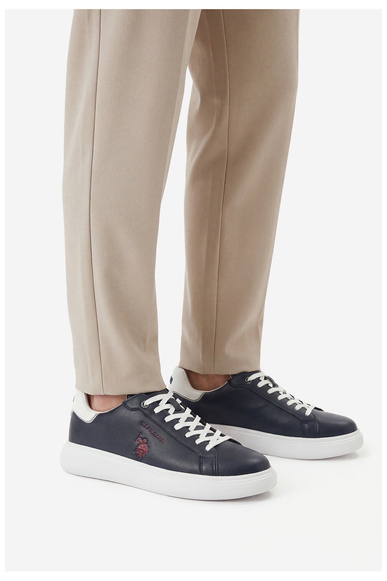 Sneakers U.S. POLO ASSN. EO-AUSTIN001M/6L1 Granatowy