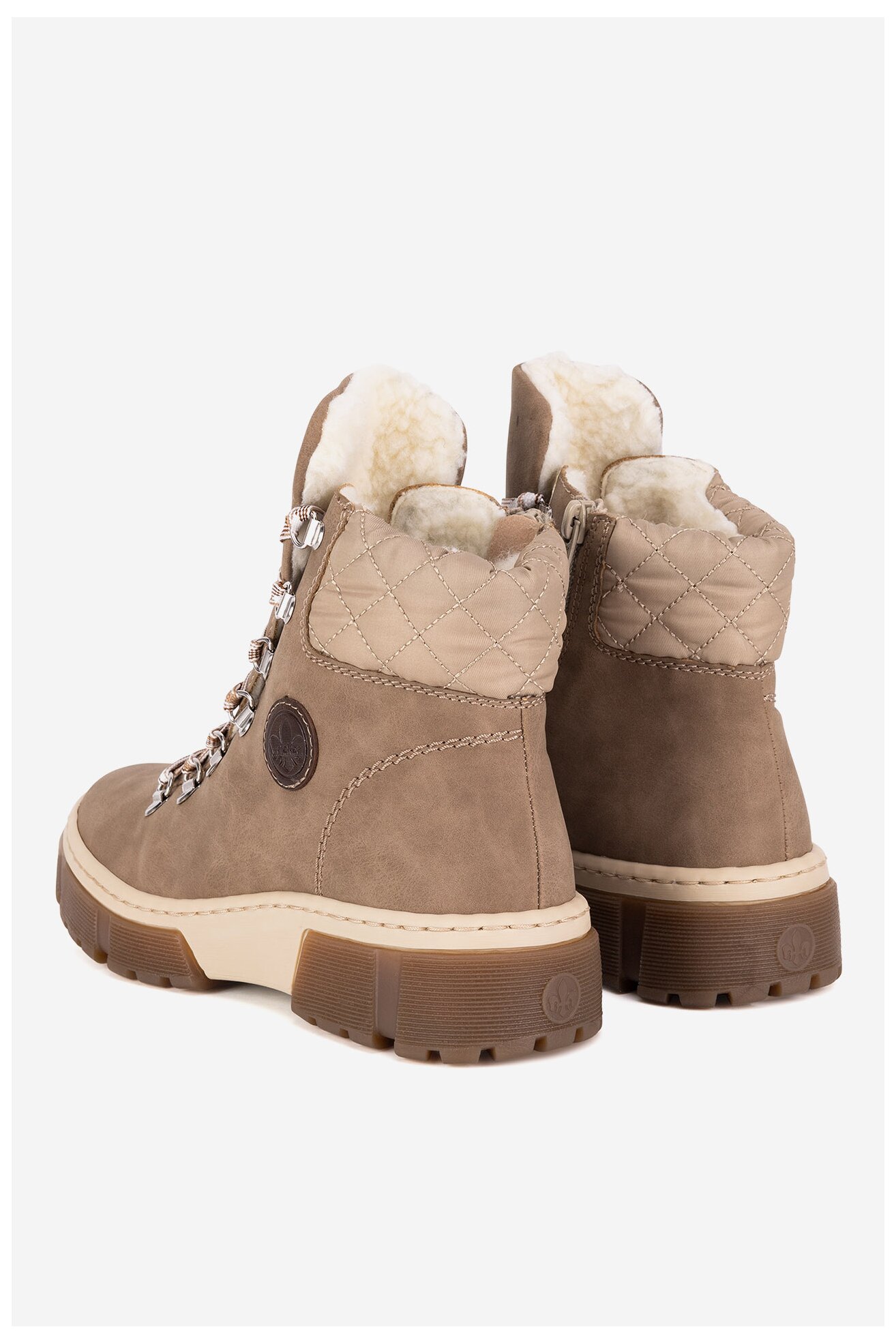 Bocanci Rieker X8647-64 BEJ