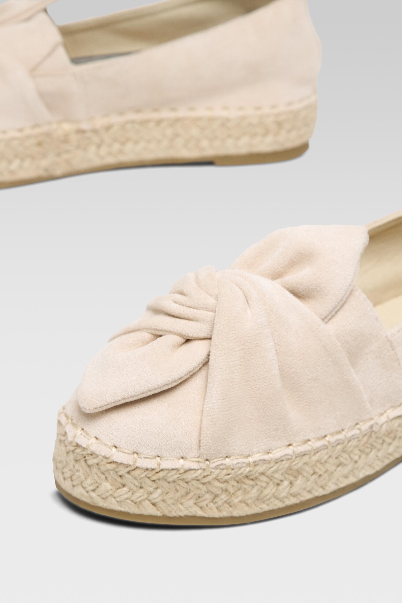 Espadrile DeeZee LUCKY STORY WSS990-160 BEŽ