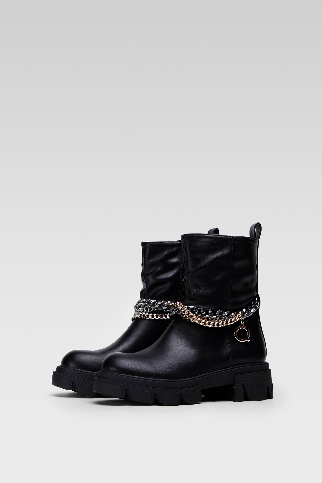 Botki Quazi WS5598-21 Czarny