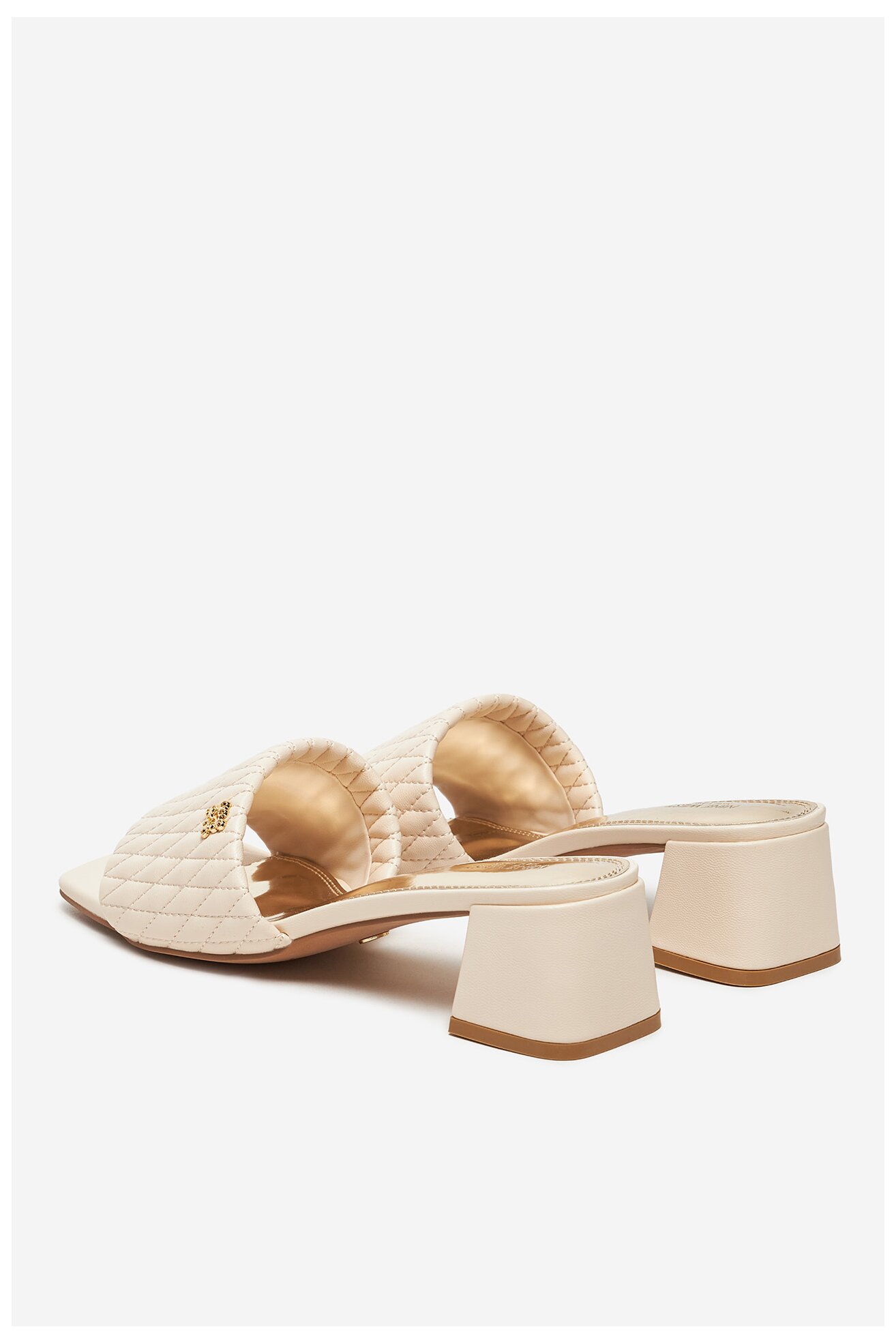 Klapki NINE WEST S4S96897-01 Beżowy