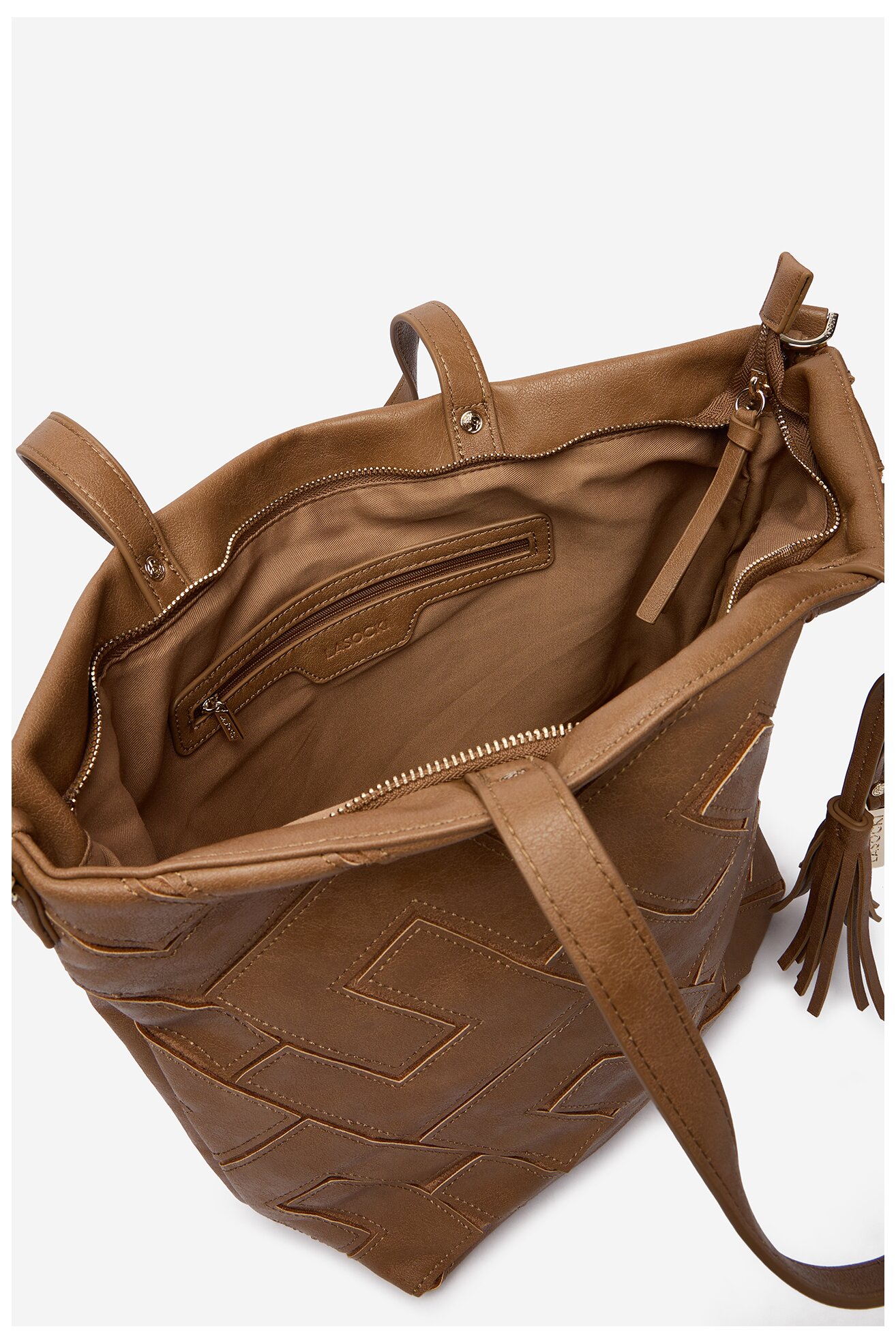 Kézitáska Lasocki C-MLP-E-025-05 CAMEL