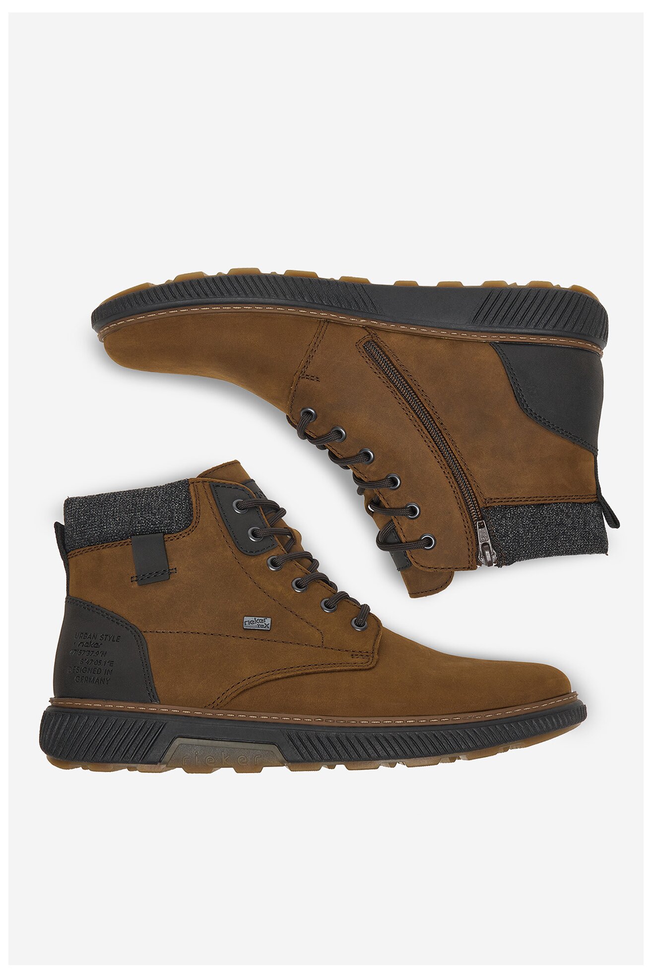 Csizma Rieker CEO-B3343-26 BARNA