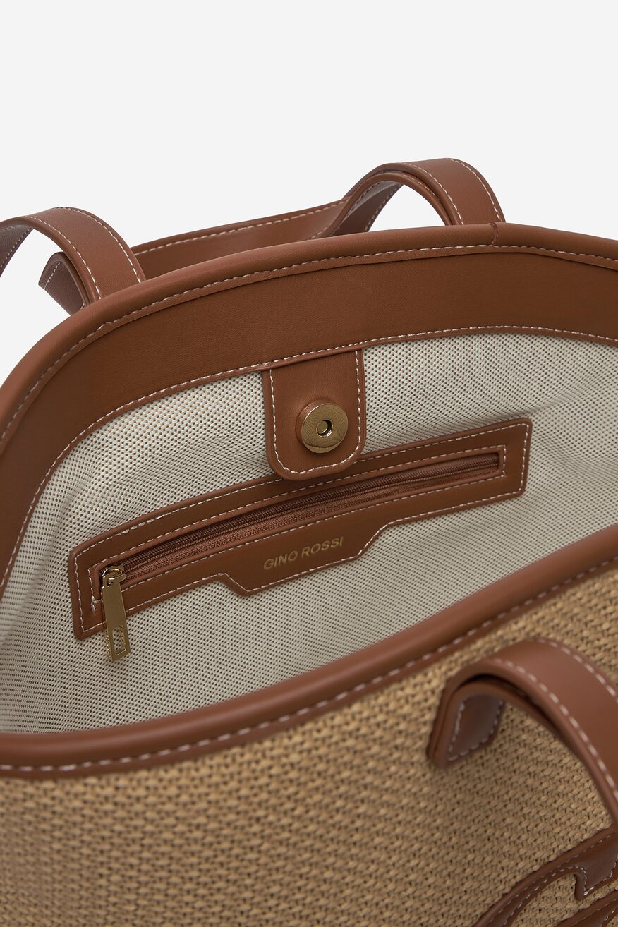 Gino Rossi - Duża torebka shopper - 5904862927626