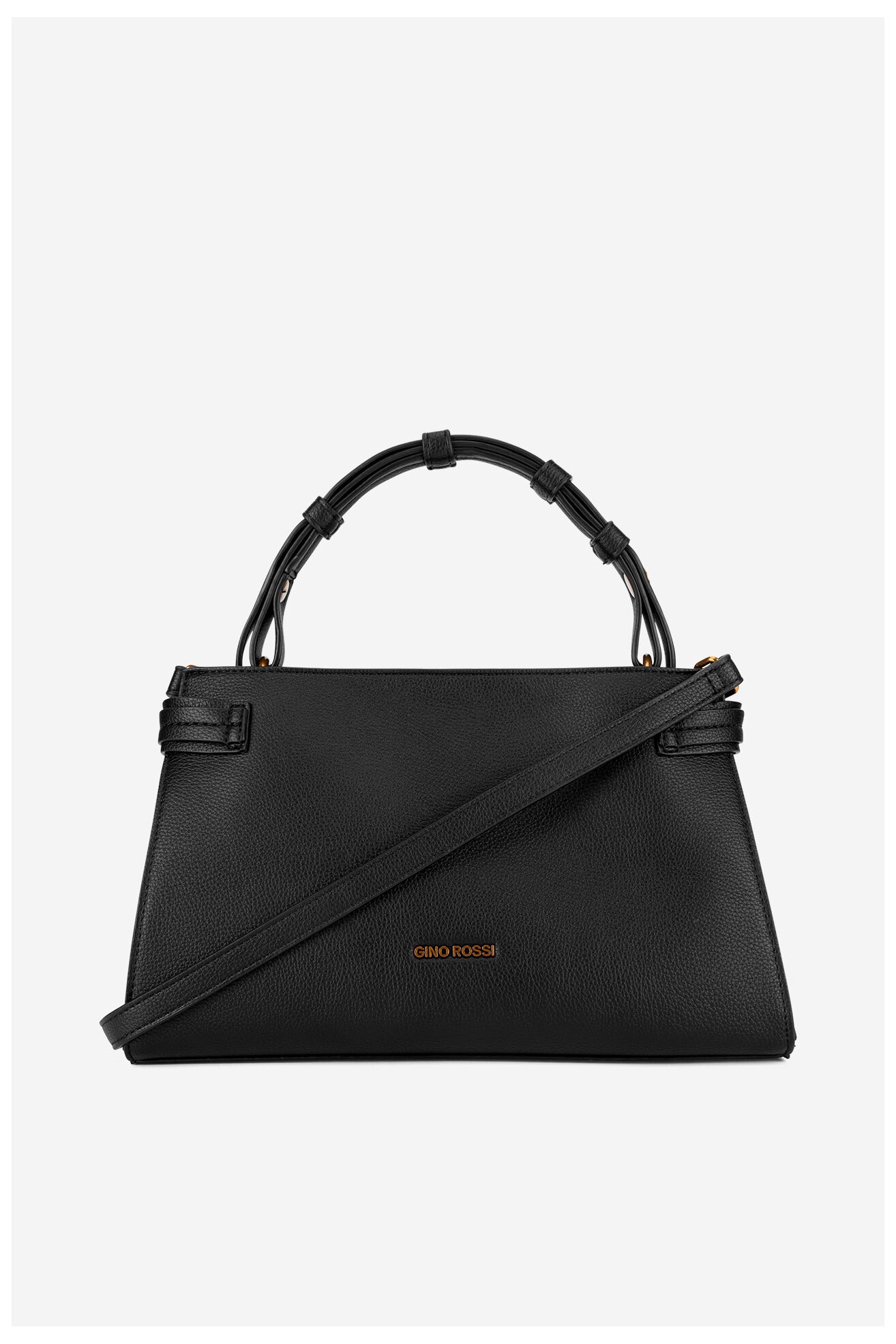 Kézitáska Gino Rossi E233121-3 FEKETE