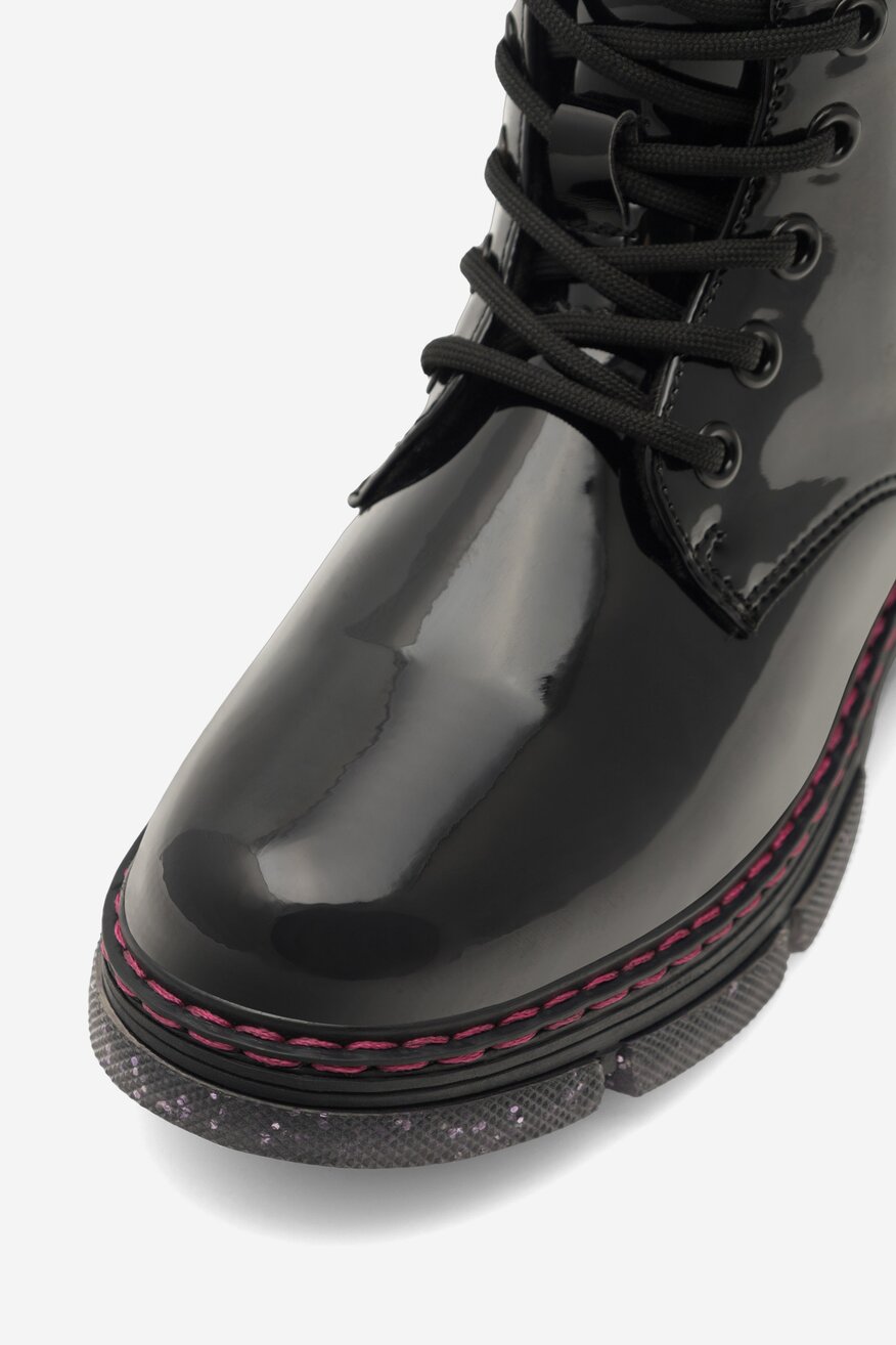 
                Nelli Blu - Trzewiki lakierowane - 5905588076476