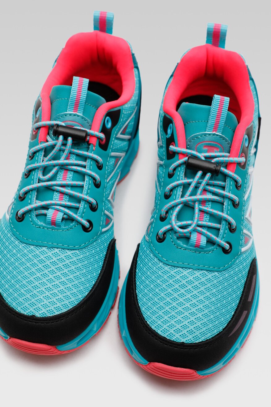 
                Tom Tailor - Półbuty turkusowe sznurowane - 5904248544072