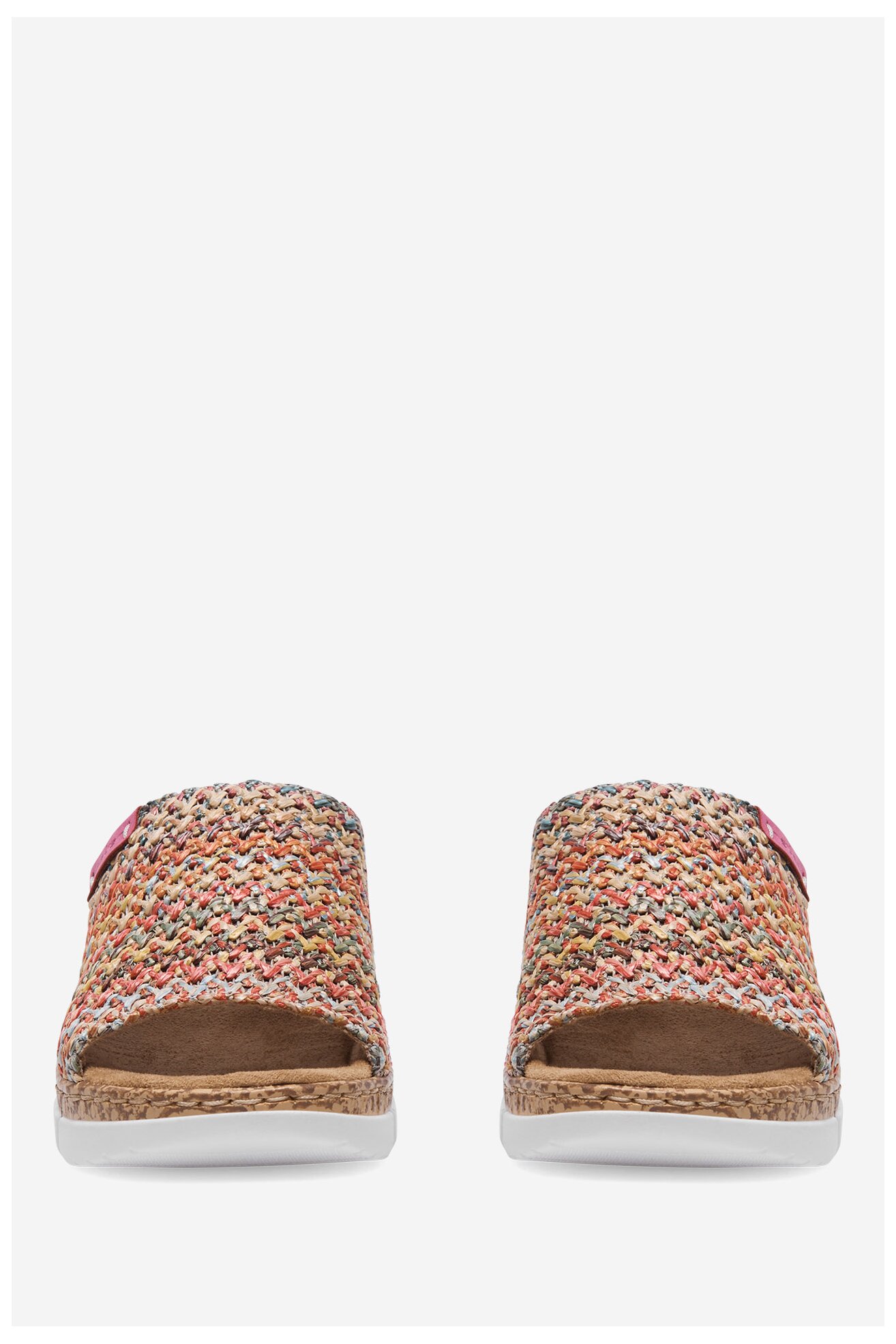 Klapki Rieker V2369-90 MIX