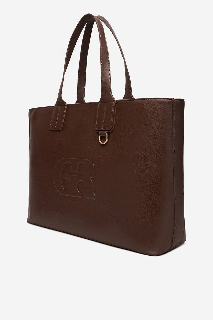 Torebka Gino Rossi CEO-EVI-LA513-332-3 Brązowy - 5906751377895