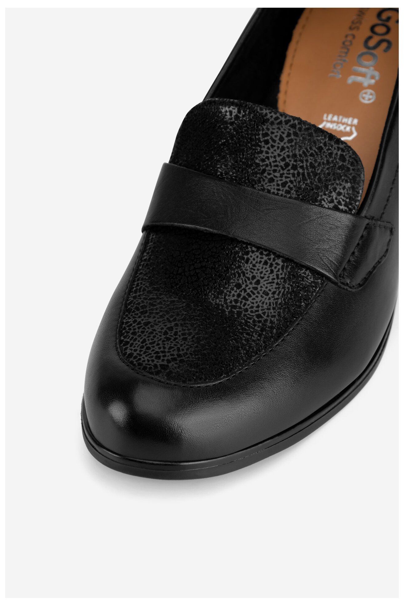 Mokasíny Go Soft EST-GUSTA-28 ČERNÁ