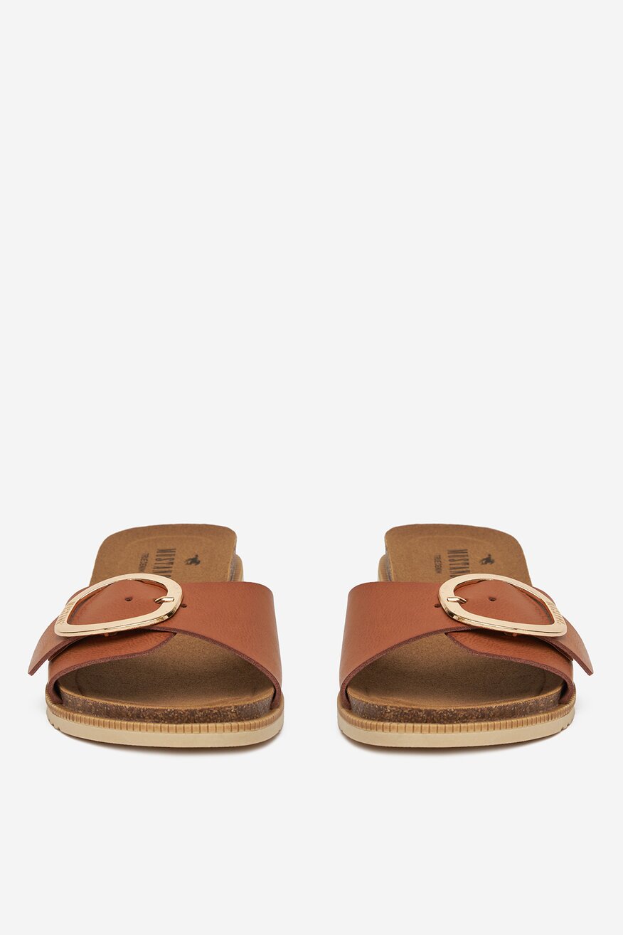 
                Papuče Mustang SVETLO BRAON - 5906751035238