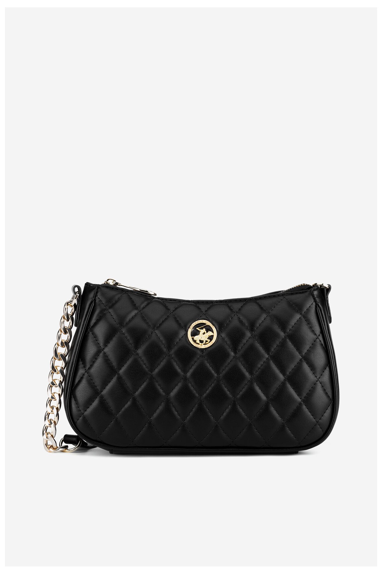 Geantă de mână Beverly Hills Polo Club BHPC-K-035-06 NEGRU