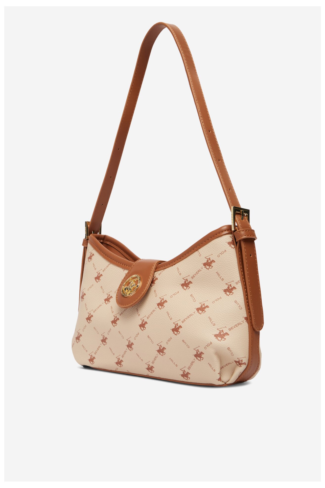 Torebka Beverly Hills Polo Club CEO-BHPC-L-015-09 Camel