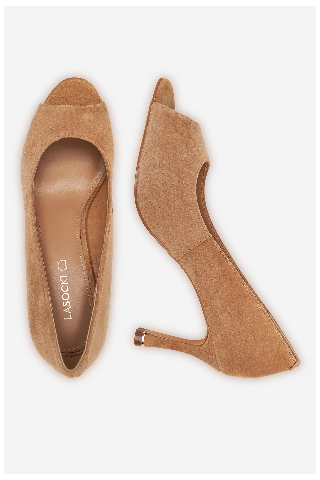 Елегантни обувки Lasocki WYL4166-1Z КАМЕЛ